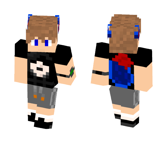 My Wolf OC - Male Minecraft Skins - image 1