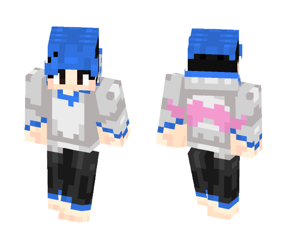 markiplier (Blue) - Male Minecraft Skins - image 1