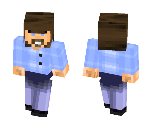 Bob Ross - Male Minecraft Skins - image 1