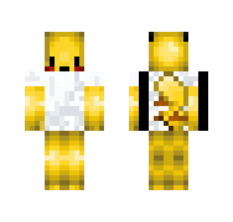 Pikachu in White shirt (Chibi)