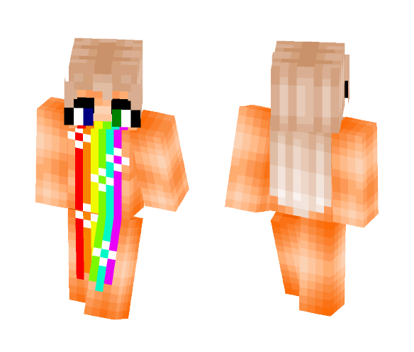 Rainbow Snapchat Filter! - Female Minecraft Skins - image 1