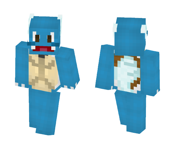 Wartortle (Pokémon) - Male Minecraft Skins - image 1