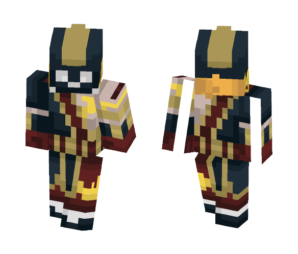 Pyromancer (Adventure Quest Worlds) - Male Minecraft Skins - image 1