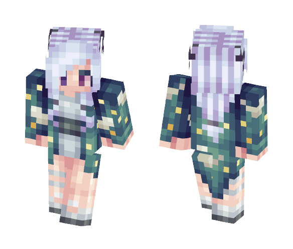 Deer of the Moon - Female Minecraft Skins - image 1