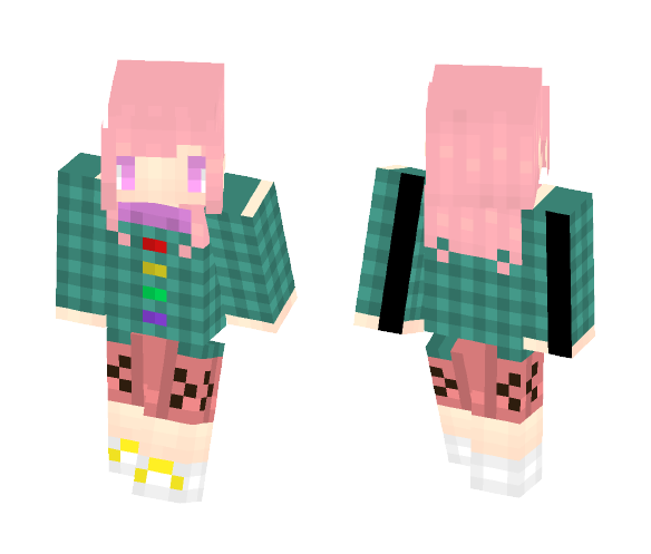 Hata no Kokoro - Female Minecraft Skins - image 1