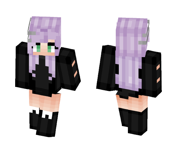 Tecra ~ Galaxy Spirit 1 - * Moon * - Female Minecraft Skins - image 1