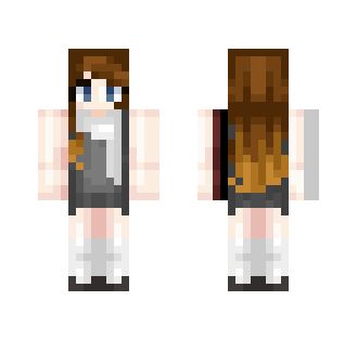 Girl with the Porcelain Skin - Girl Minecraft Skins - image 2