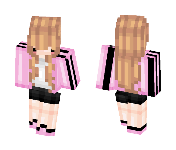 BlackPink Adidas - Female Minecraft Skins - image 1