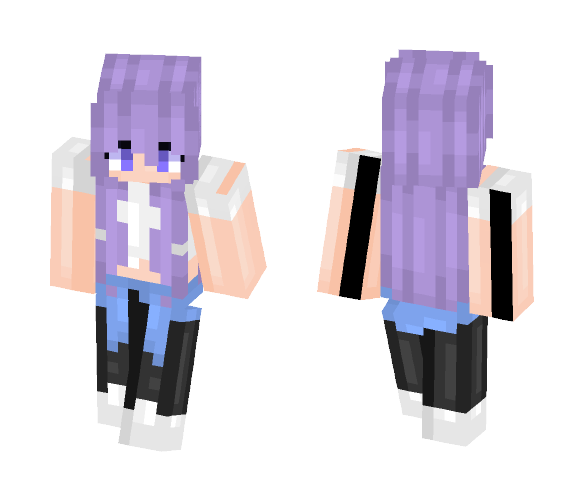 Download Free dαиibєαя // lovelypurplegal Skin for Minecraft image 1 dαиibєαя // lovelypurplegal - Female Minecraft Skins - image 1