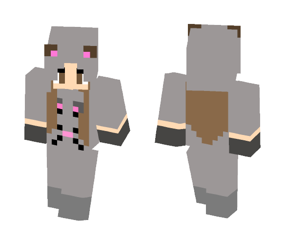 Cat pajamas - Cat Minecraft Skins - image 1