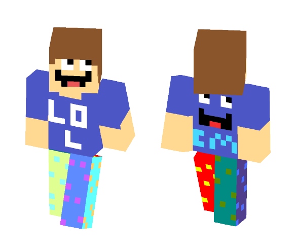SUPER HAPPY DERP - Male Minecraft Skins - image 1