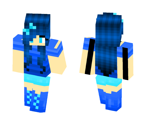Simple Girl 5 { ΛГГΦωП } - Girl Minecraft Skins - image 1