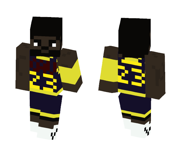 Lebron James - Male Minecraft Skins - image 1
