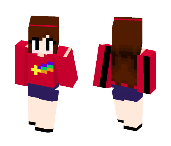 Mabel Pines - Gravity Falls - Female Minecraft Skins - image 1