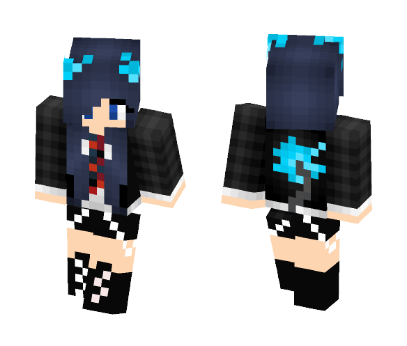 Cellularneko182's Skin - Female Minecraft Skins - image 1