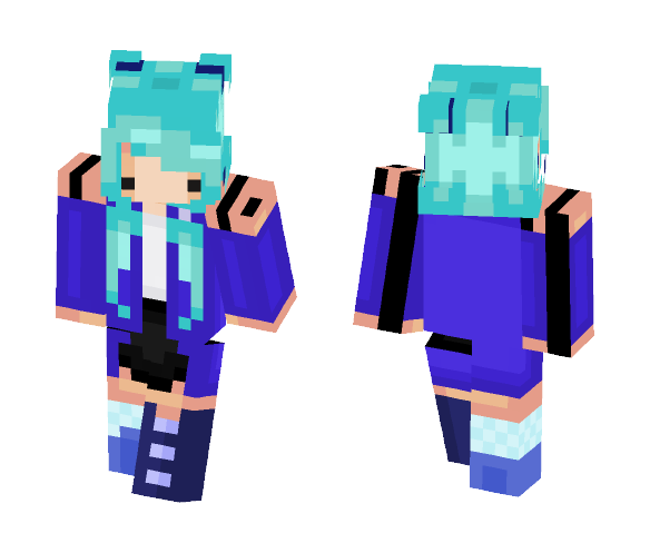 кяαzу ~ i like being sad - Female Minecraft Skins - image 1