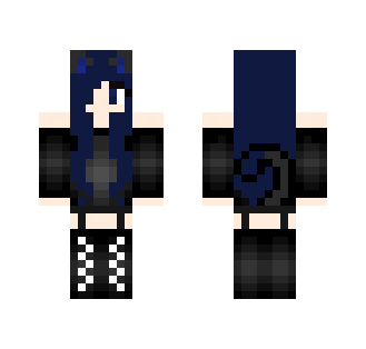 Blue Neko Girl