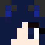 Download Free Blue Neko Girl Skin for Minecraft image 3 Blue Neko Girl - Girl Minecraft Skins - image 3