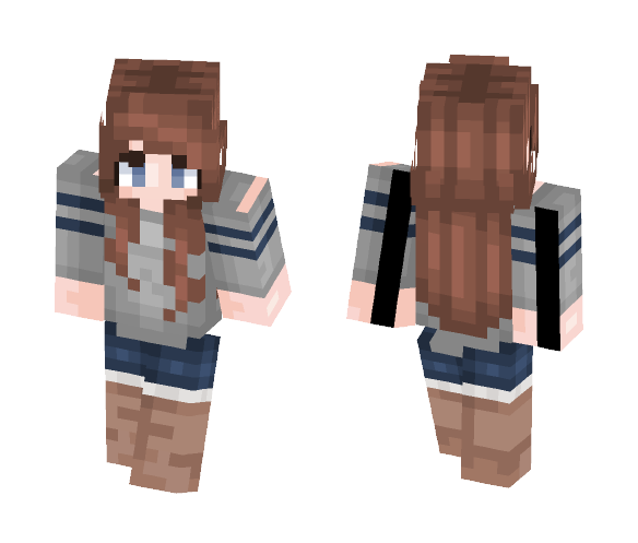 Download Free Uggs Skin for Minecraft image 1 Uggs - Female Minecraft Skins - image 1