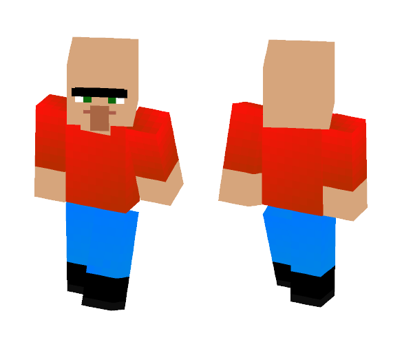 Villager(New Year skin) - Male Minecraft Skins - image 1