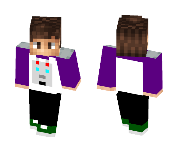 Download Free CraftedRL Skin for Minecraft image 1 CraftedRL - Male Minecraft Skins - image 1