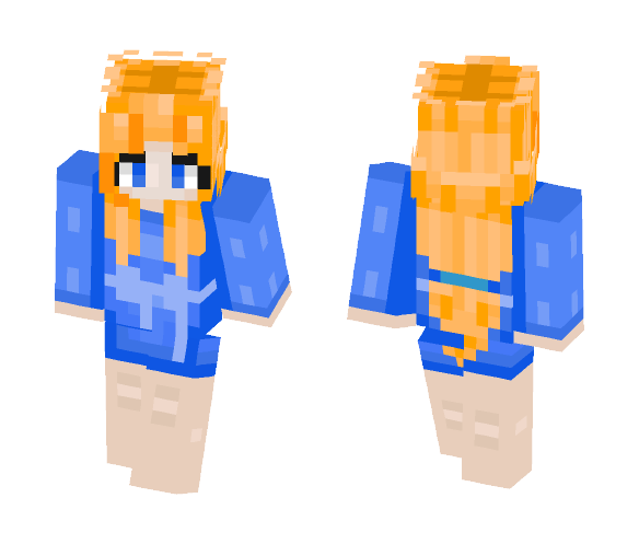 (Mozilla) Firefox - Female Minecraft Skins - image 1