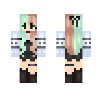 ~Two colored hair~ - Male Minecraft Skins - image 2