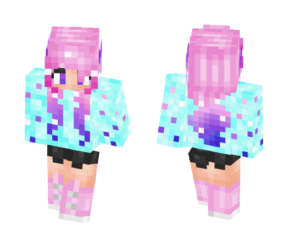 Pastel Polka-dots | Munch - Female Minecraft Skins - image 1