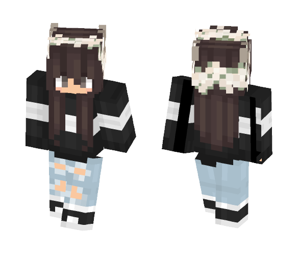 Download Free ℐzzyOwl- Tumblr Girl Skin for Minecraft image 1 ℐzzyOwl- Tumblr Girl - Girl Minecraft Skins - image 1
