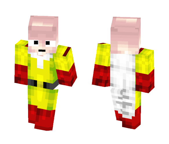 Saitama - Male Minecraft Skins - image 1