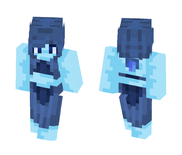 Download Free Riptide Queen Skin for Minecraft image 1 Riptide Queen - Female Minecraft Skins - image 1
