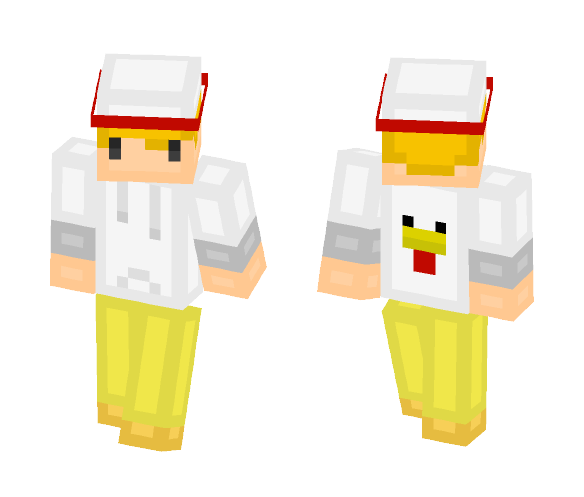 Download Free In Honor of Steven The Chicken Skin for Minecraft image 1 In Honor of Steven The Chicken - Male Minecraft Skins - image 1