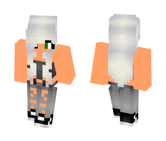 Free Runner Girl - Girl Minecraft Skins - image 1