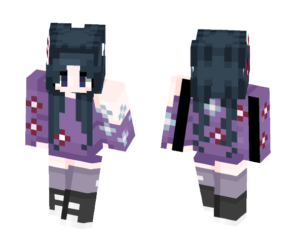 Bleeding flowers - Female Minecraft Skins - image 1