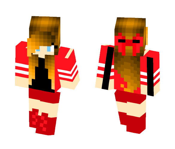 Simple Girl 2 { ΛГГΦωП } - Girl Minecraft Skins - image 1
