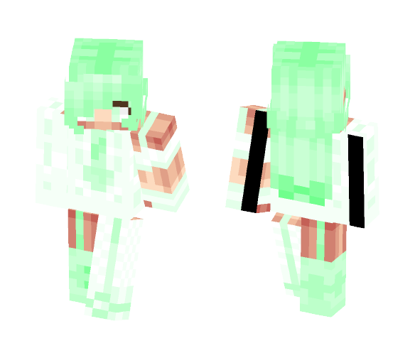 Download Free mint (i ran out of ideas) Skin for Minecraft image 1 mint (i ran out of ideas) - Female Minecraft Skins - image 1