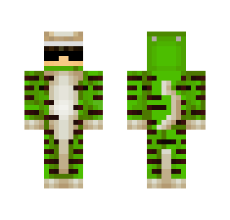 Green Tiger Pajamas w/ Shades