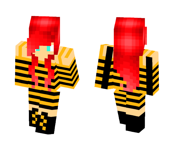 Simple Girl 1 { ΛГГΦωП } - Girl Minecraft Skins - image 1