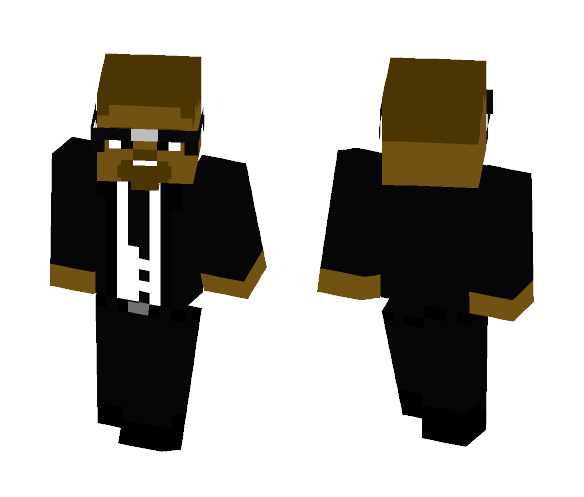 Malcolm X - Male Minecraft Skins - image 1