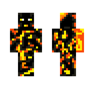 Magma - Fire Golem - Interchangeable Minecraft Skins - image 2