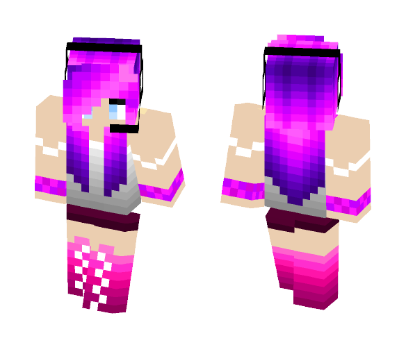YouTuber girl! :3 - Female Minecraft Skins - image 1