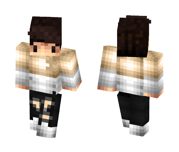 Summer Chill | Chibi - Male Minecraft Skins - image 1