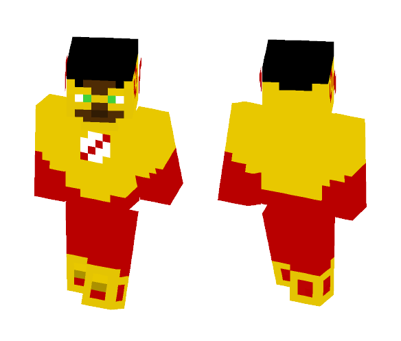 Kid Flash (Wally) (Rebirth) (Dc) - Comics Minecraft Skins - image 1