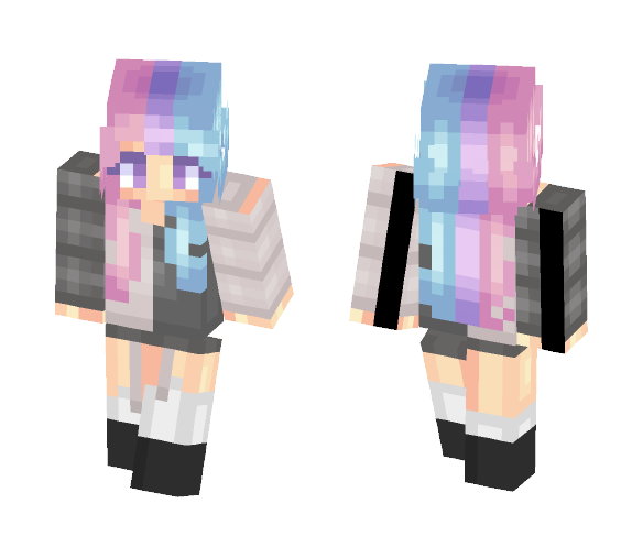 pvp tryhard | bab彡☆ - Female Minecraft Skins - image 1