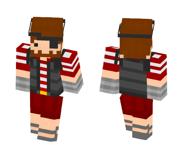 Download Free Fisher man (Gangster/Pirate) Skin for Minecraft image 1 Fisher man (Gangster/Pirate) - Male Minecraft Skins - image 1