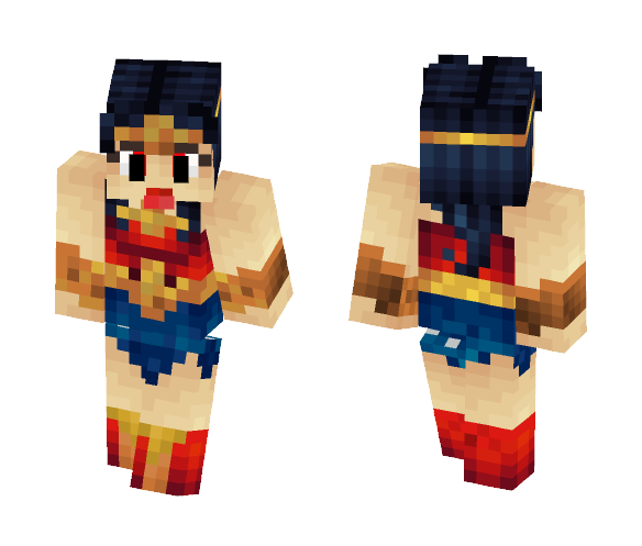 Wonder Woman - Comics Minecraft Skins - image 1