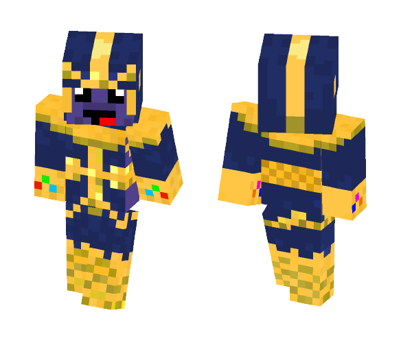 Derpy Thanos - Male Minecraft Skins - image 1