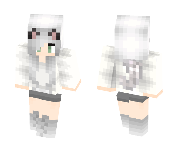 Download Free Shy girl Skin for Minecraft image 1 Shy girl - Girl Minecraft Skins - image 1
