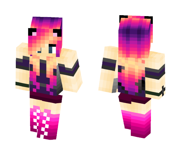 Download Free Kawaii Girl :3 Skin for Minecraft image 1 Kawaii Girl :3 - Girl Minecraft Skins - image 1