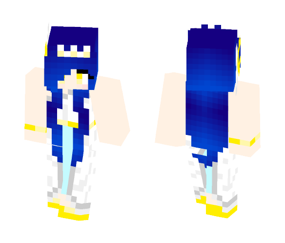 Moon Goddess - Female Minecraft Skins - image 1